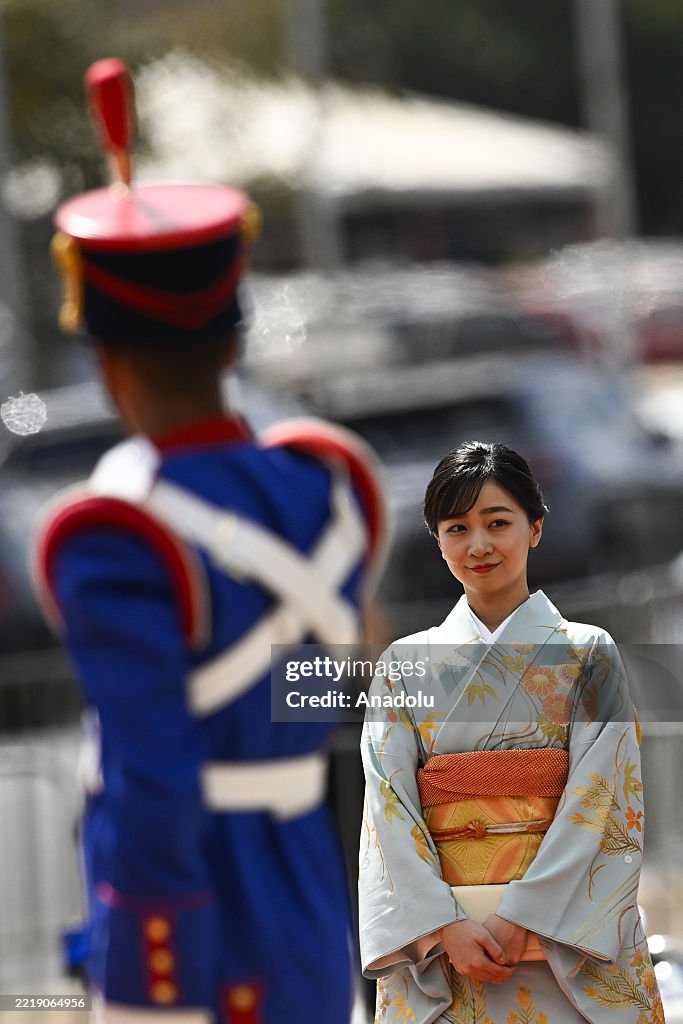 Kako Rajar Japan's Princess Kako arrives for a meeting for the 130th anniversary ...