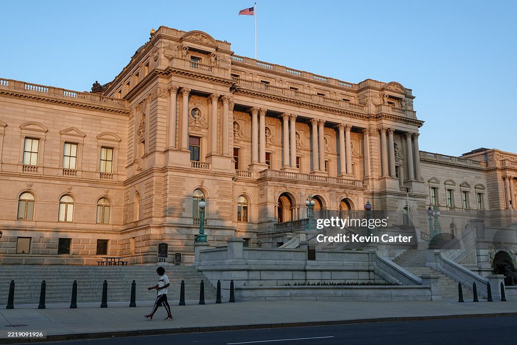 Congress Library Building The Thomas Jefferson Building of the Library of Congress is seen at ...