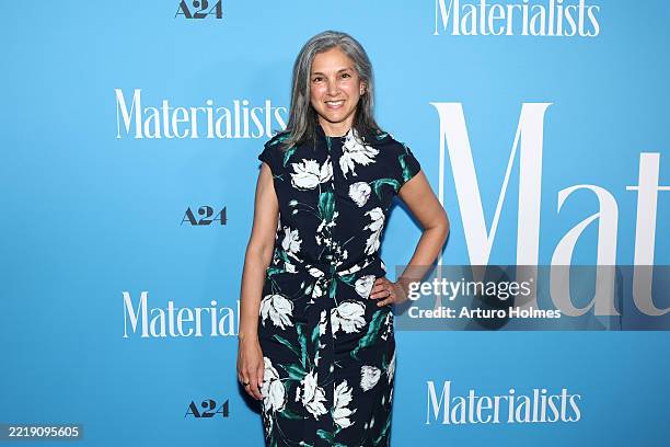 Radhika Jones attends A24's "Materialists" premiere at DGA Theater on June 07, 2025 in New York City.