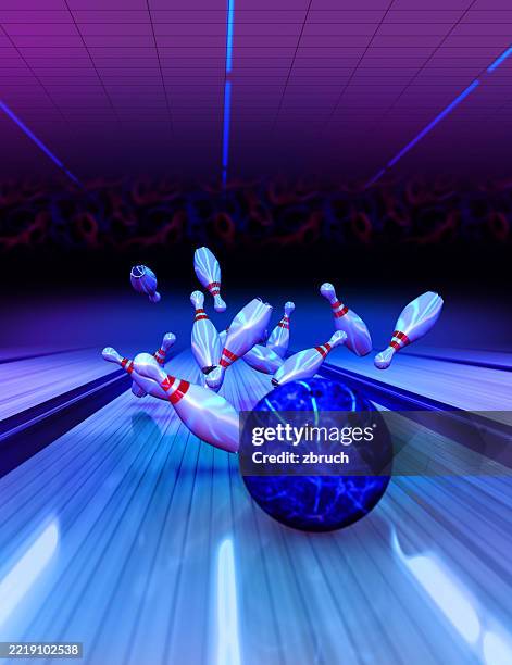 bowling - - bowlingbahn stock-grafiken, -clipart, -cartoons und -symbole