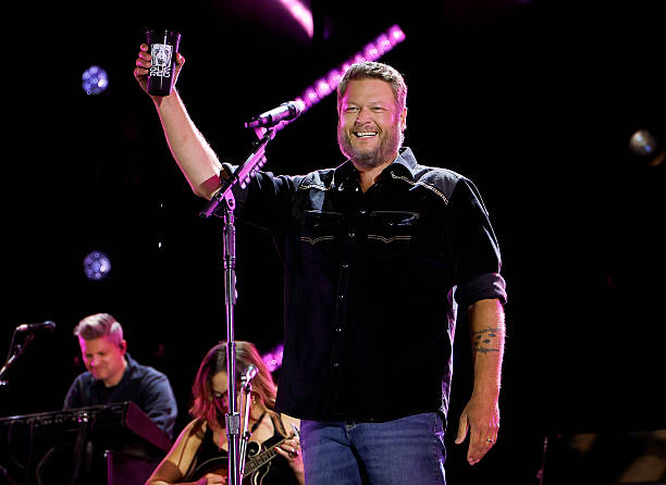 Blake Shelton performs on the main stage during CMA Fest 2025 at Nissan Stadium on June 07, 2025 in Nashville, Tennessee.