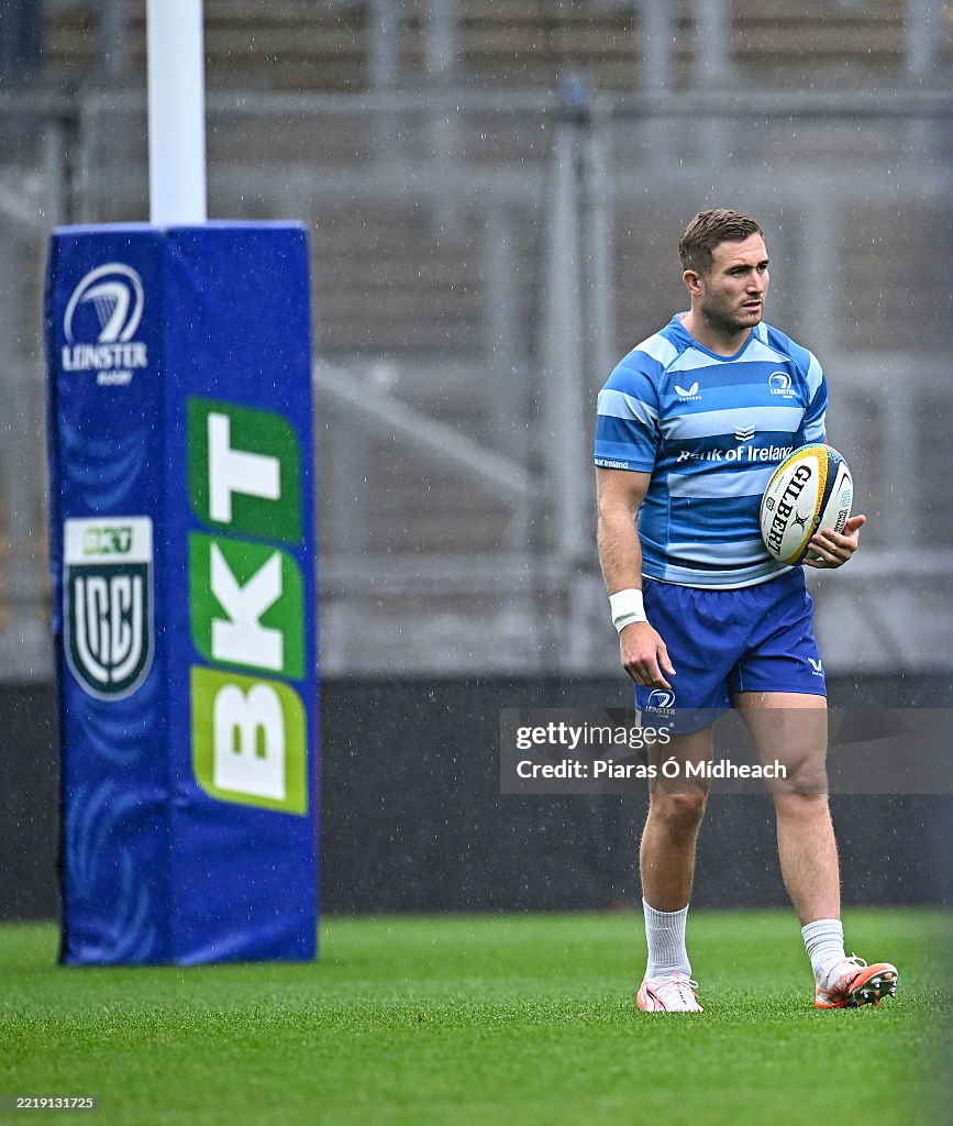 Leinster Rugby Captain's Run and Media Conference