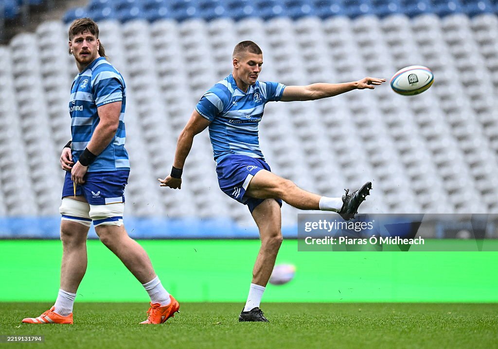 Leinster Rugby Captain's Run and Media Conference