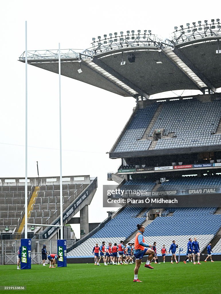 Leinster Rugby Captain's Run and Media Conference