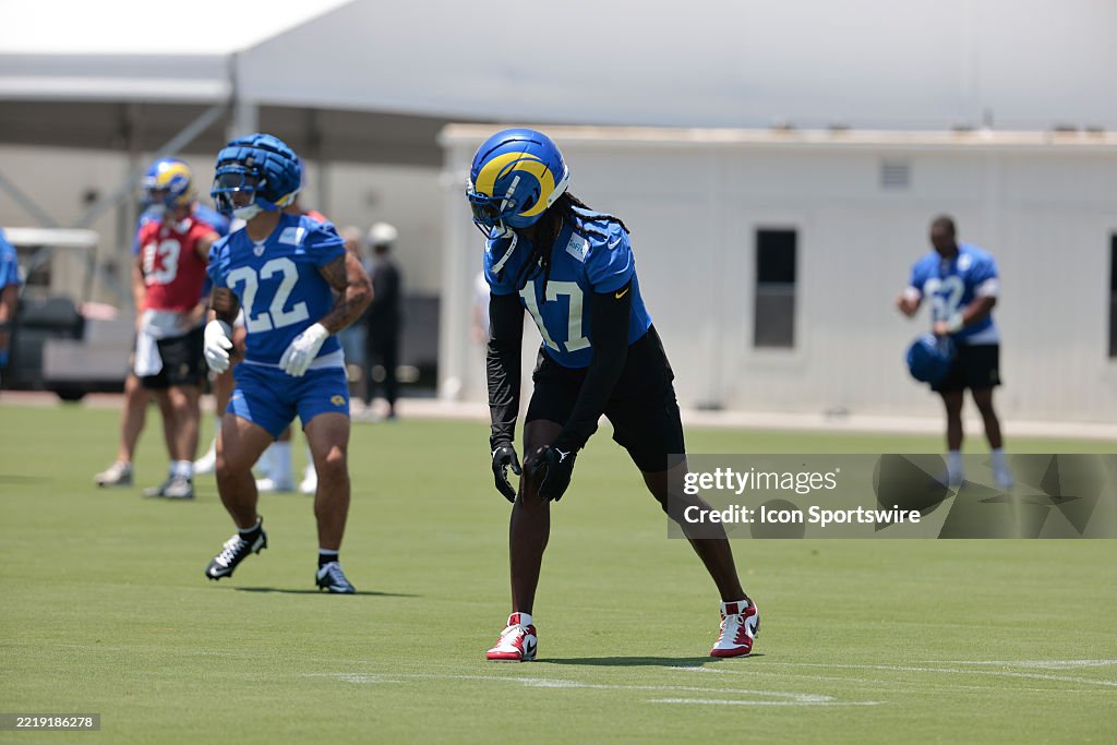 La Rams Wr Los Angeles Rams wide receiver Adams, Davante during the Los Angeles ...