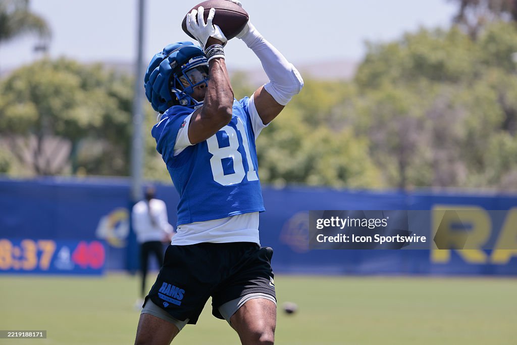 Fon Rasm Game Los Angeles Rams wide receiver Presley, Brennan during the Los... News ...
