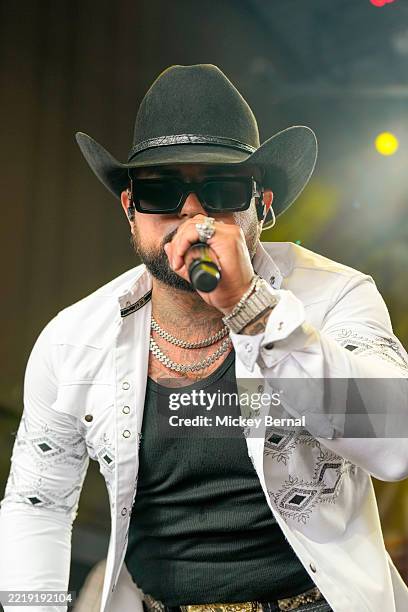 Louie The Singer performs at Skydeck at Assembly Food Hall on June 08, 2025 in Nashville, Tennessee.
