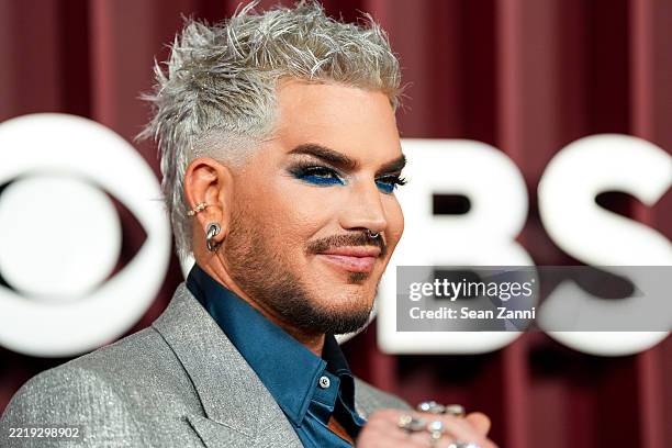 Adam Lambert attends The 78th Annual Tony Awards Red Carpet at Radio City Music Hall on June 08, 2025 in New York City.