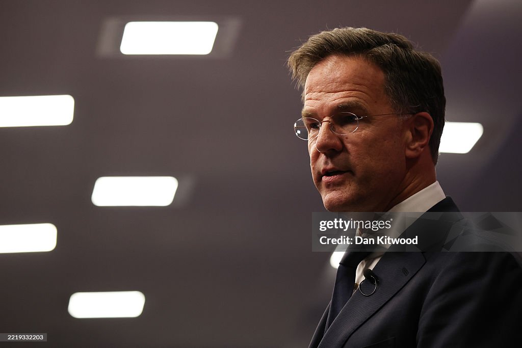 Mark Ruth Secretary Secretary General Mark Rutte speaks at Chatham House on June 9, 2025 ...