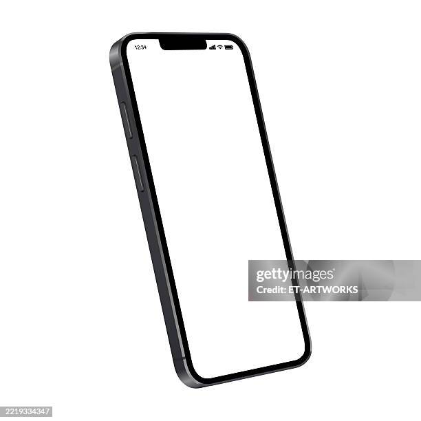 illustrations, cliparts, dessins animés et icônes de mobile phone templates similar to iphone mockup - iphone