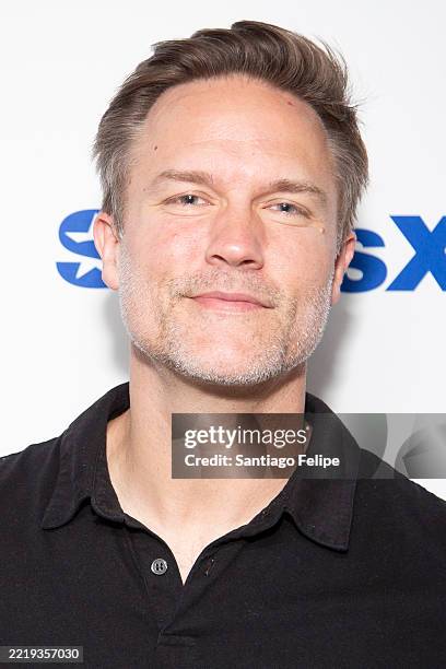 Scott Porter visits SiriusXM Studios on June 09, 2025 in New York City.