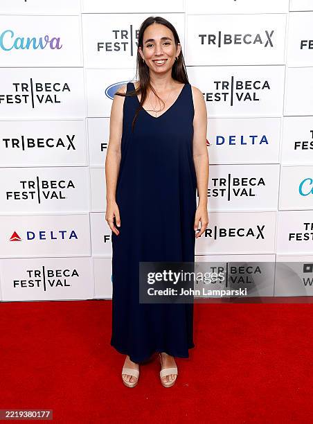 Maya Fischer attends the "Dead Language" Premiere during the 2025 Tribeca Festival at Spring Studios on June 09, 2025 in New York City.