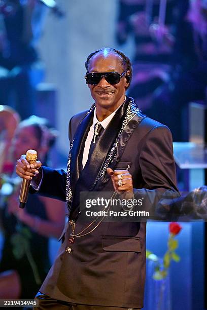 Snoop Dogg performs onstage during the 2025 BET Awards at Peacock Theater on June 09, 2025 in Los Angeles, California.