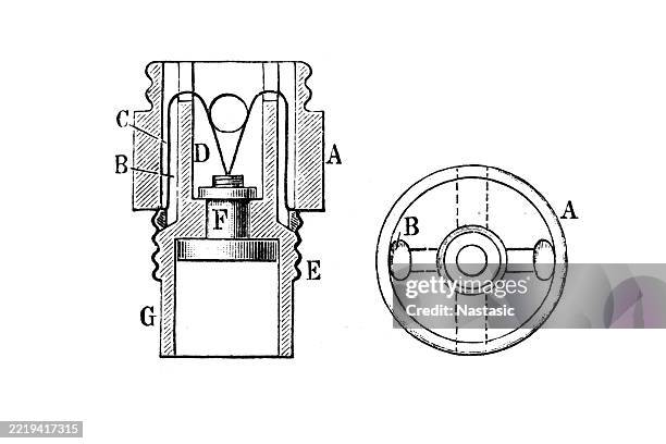 Fuses Plugs Crosssection And Floor Plan High-Res Vector Graphic - Getty ...