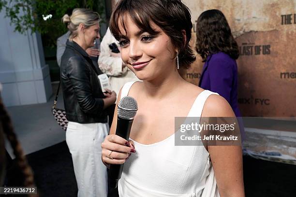 Isabela Merced attends HBO's "The Last of Us" FYC Event in Los Angeles at Saban Media Center on June 09, 2025 in North Hollywood, California.