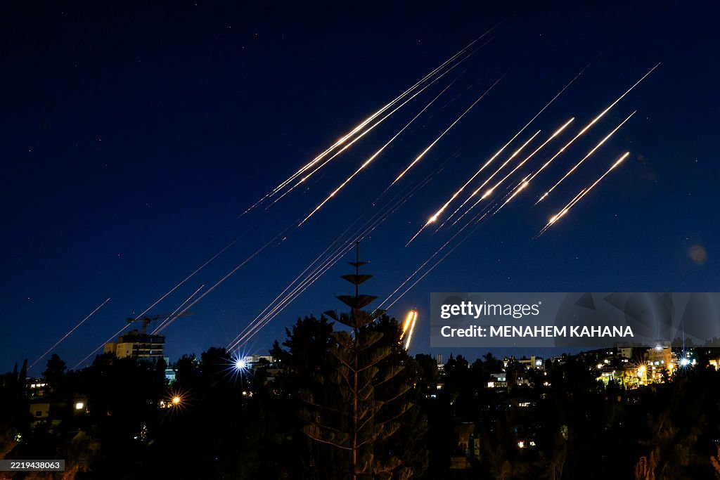TOPSHOT-ISRAEL-PALESTINIAN-IRAN-CONFLICT