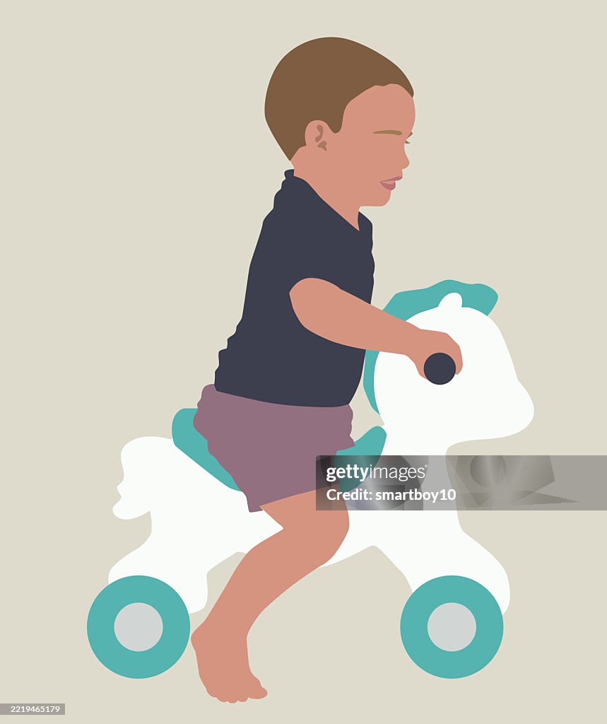 Child Playing with Toy