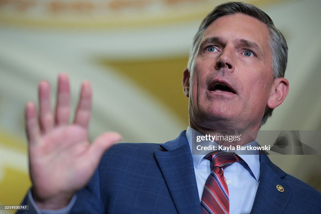Senators Speak To The Press Following Capitol Hill Policy Luncheons