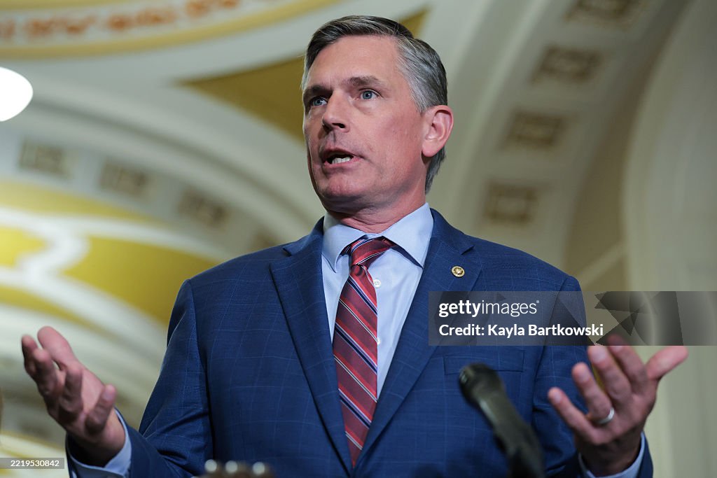 Senators Speak To The Press Following Capitol Hill Policy Luncheons