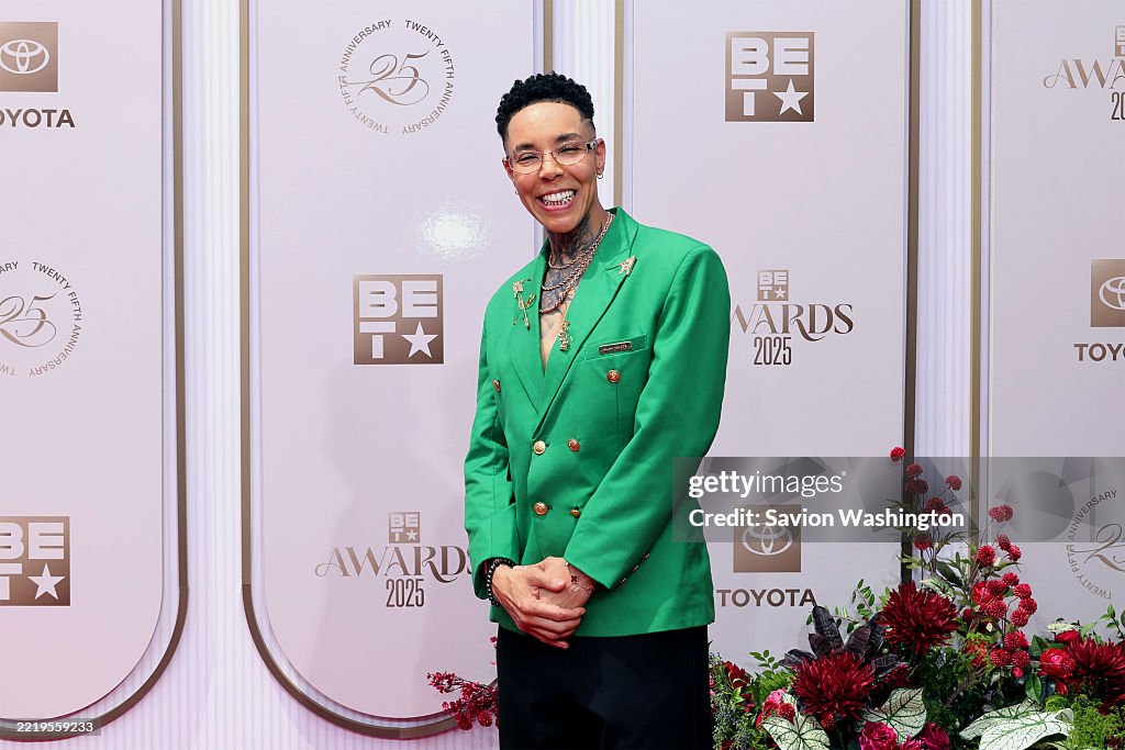 Bas Bethot Carter The Body attends the 2025 BET Awards at Peacock Theater on ...