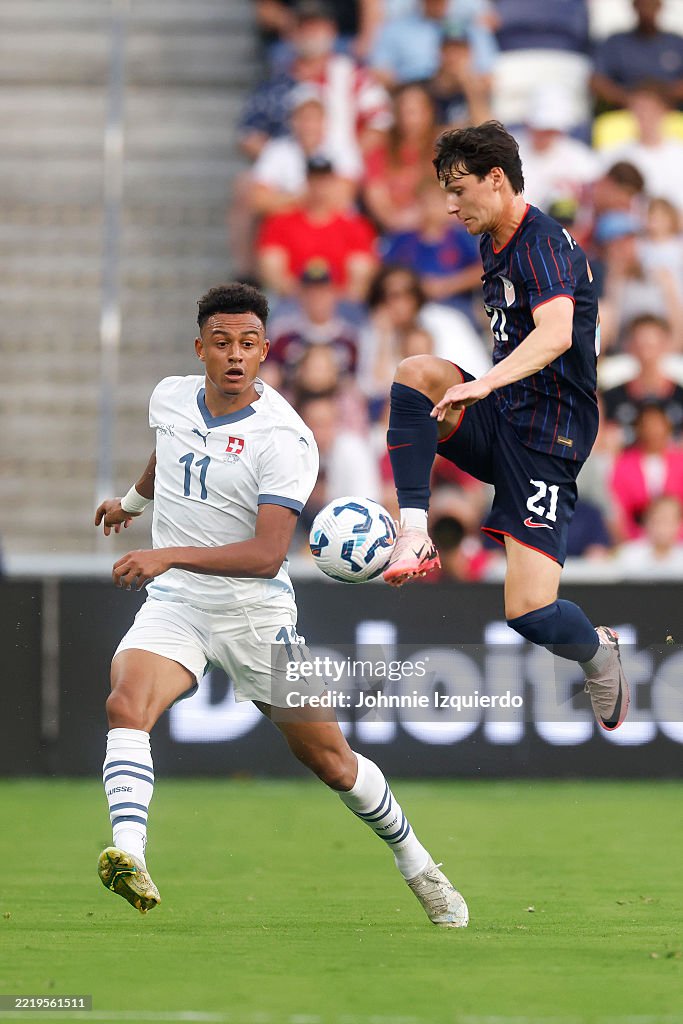 United States v Switzerland - International Friendly