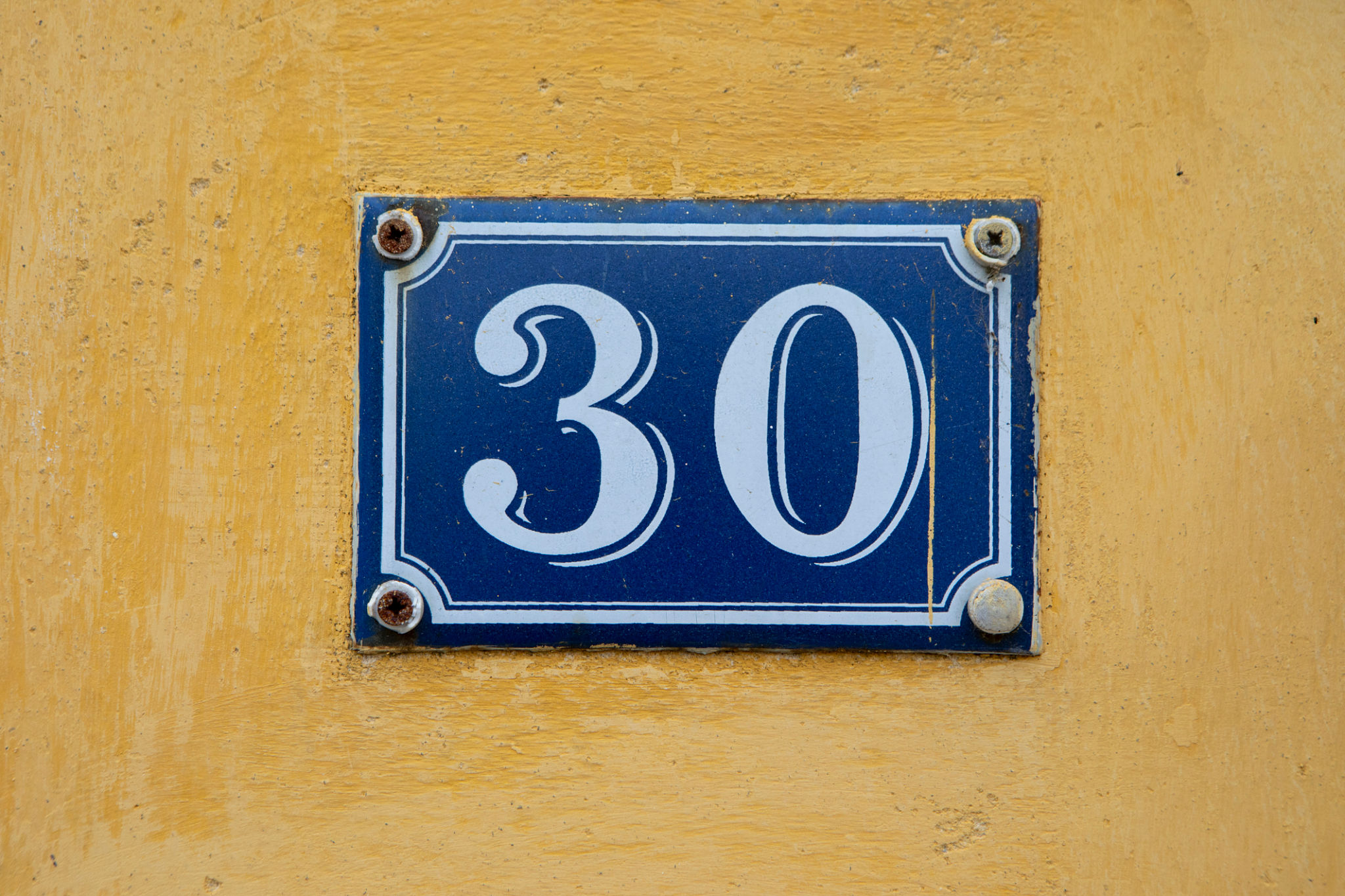 house number materials
