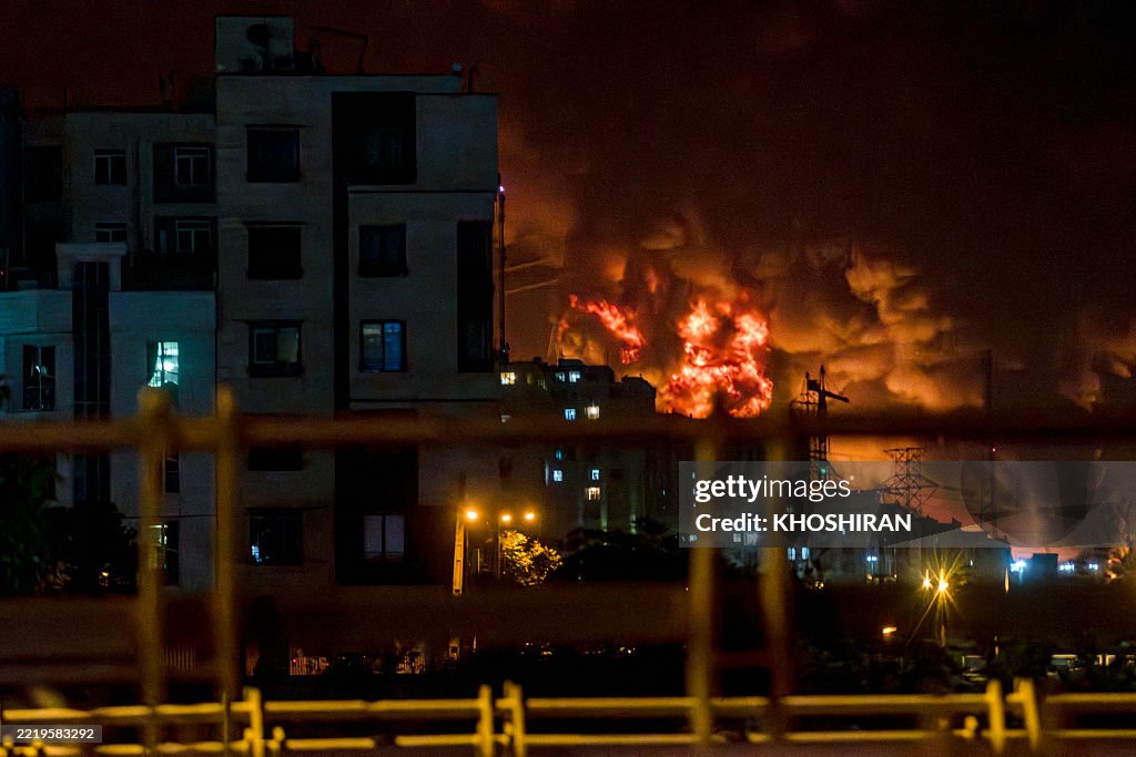 Israeli-Airstrikes-in-Tehran