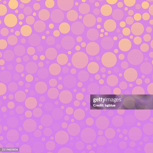 abstract geometric background with pink gradient circles - champagne bubbles texture stock illustrations