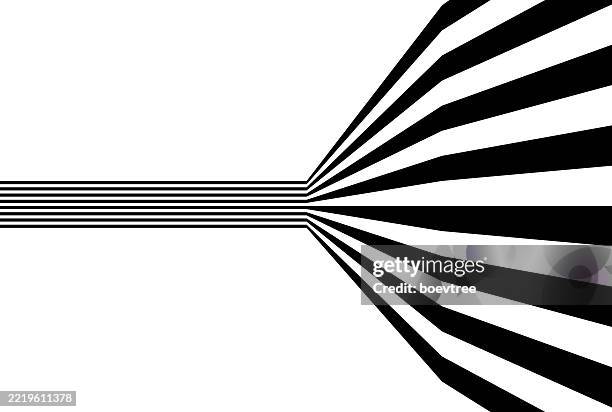 abstrakte schwarz-weiß-streifen-textur-zebra-perspektiven-hintergründe - gerade stock-grafiken, -clipart, -cartoons und -symbole