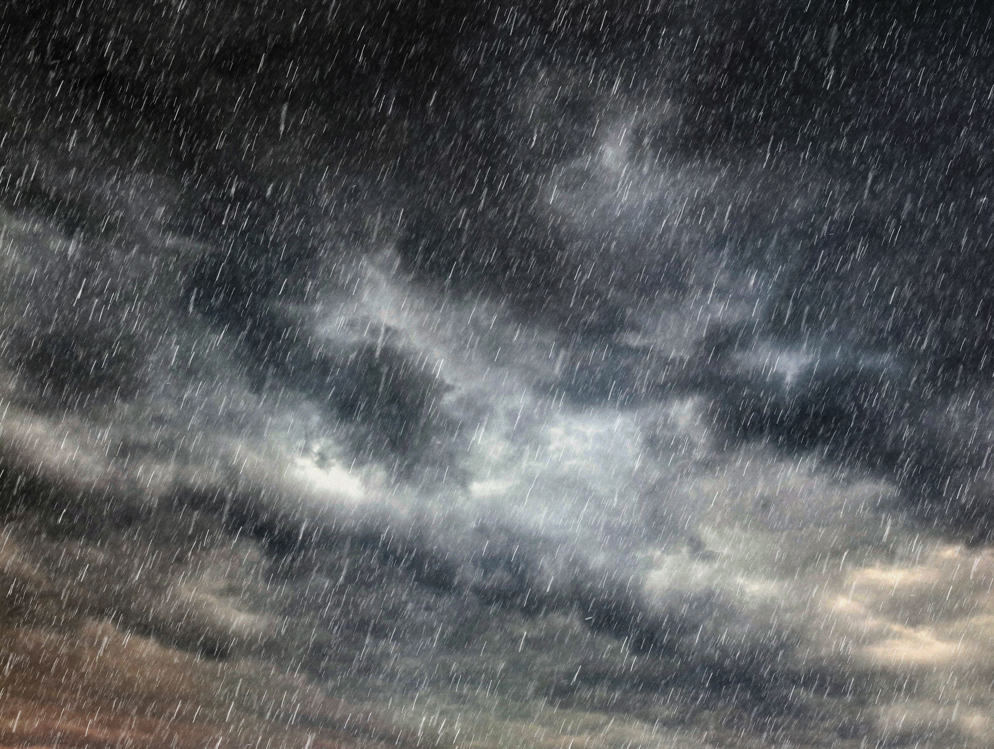 heavy rain