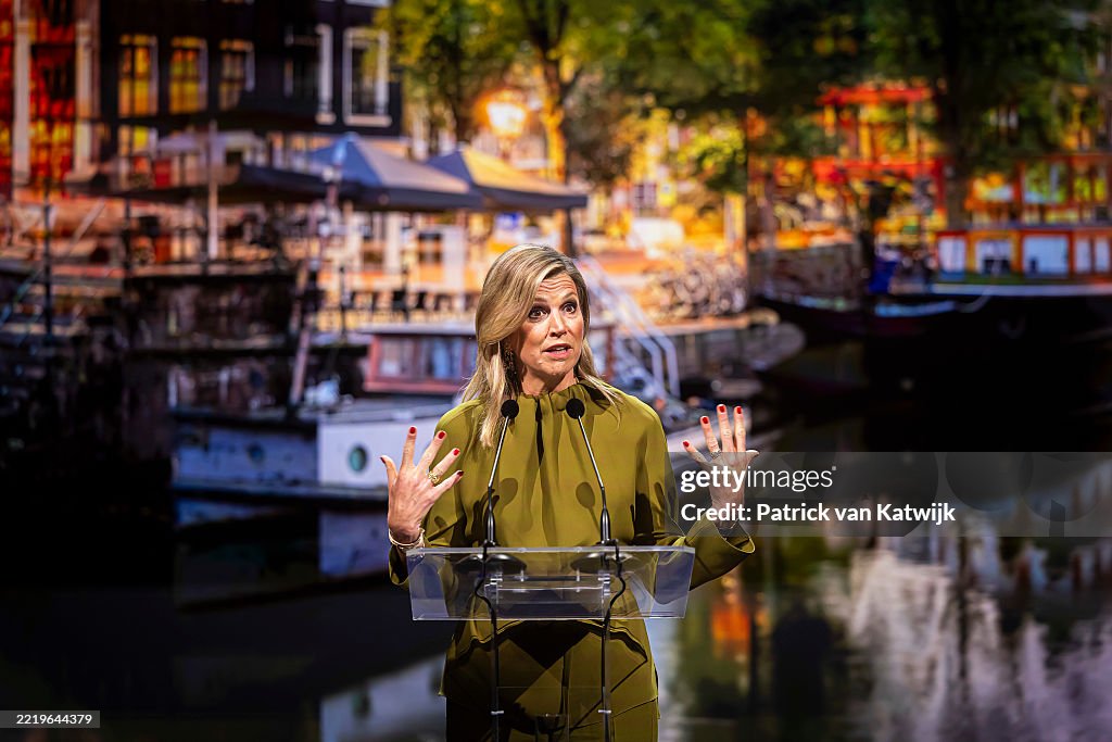 Queen Maxima At The Consumer Goods Forum's Global Summit 2025