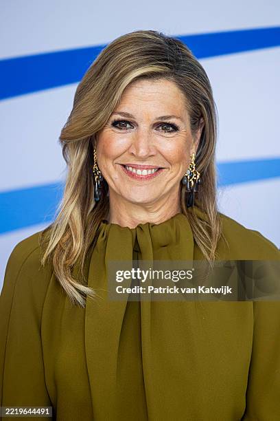 Queen Maxima of The Netherlands attends the Global Summit of the Consumer Goods Forum in RAI Amsterdam on June 11, 2025 in Amsterdam, Netherlands....