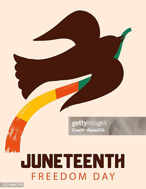 juneteenth banner template - juneteenth stock illustrations