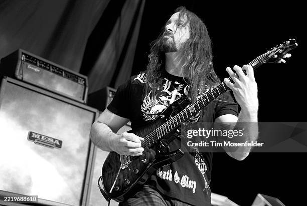 John Petrucci of Dream Theater performs at Sleep Train Pavilion on June 20, 2010 in Concord, California.