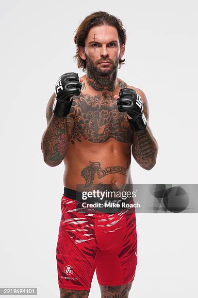 Cody Garbrandt poses for a portrait during a UFC photo session on June 11, 2025 in Atlanta, Georgia.