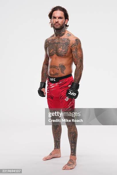 Cody Garbrandt poses for a portrait during a UFC photo session on June 11, 2025 in Atlanta, Georgia.