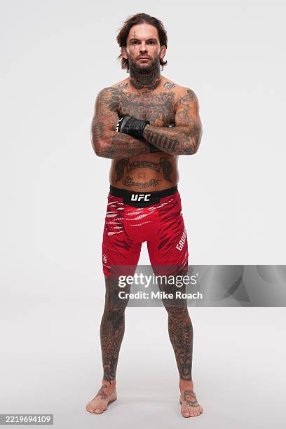 Cody Garbrandt poses for a portrait during a UFC photo session on June 11, 2025 in Atlanta, Georgia.