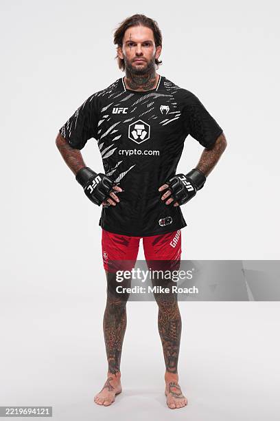 Cody Garbrandt poses for a portrait during a UFC photo session on June 11, 2025 in Atlanta, Georgia.