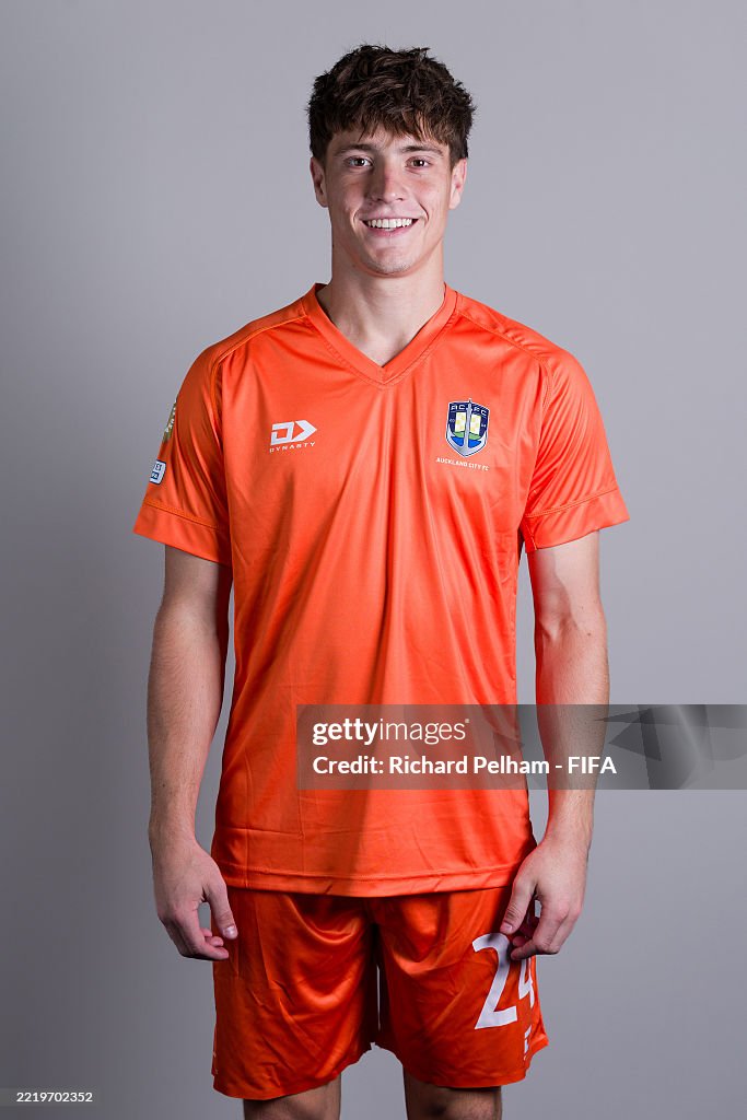 Devon Garrow Nathan Garrow of Auckland City FC poses for a portrait during the ...