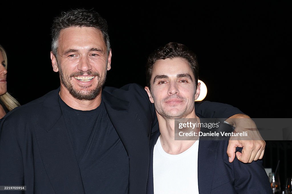 James Franco and Dave Franco attends the 71st Taormina Film Festival ...