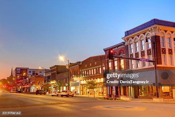 Downtown Columbia Missouri High-Res Stock Photo