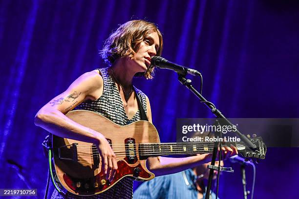 Merce Lemon performs onstage during a concert at Eventim Apollo on June 11, 2025 in London, England.