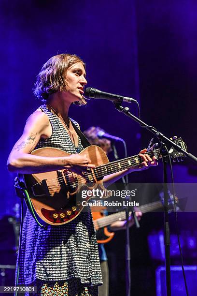 Merce Lemon performs onstage during a concert at Eventim Apollo on June 11, 2025 in London, England.