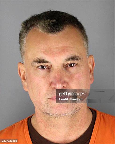 In this handout provided by Hennepin County Sheriff's Office, Vance Luther Boelter poses for a booking photo on June 16, 2025 in Green Isle,...