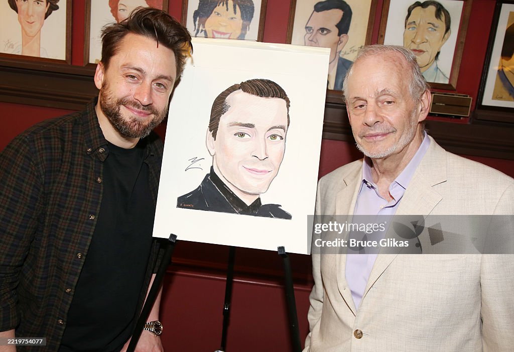 Kieran Culkin Sardi's Portrait Unveiling