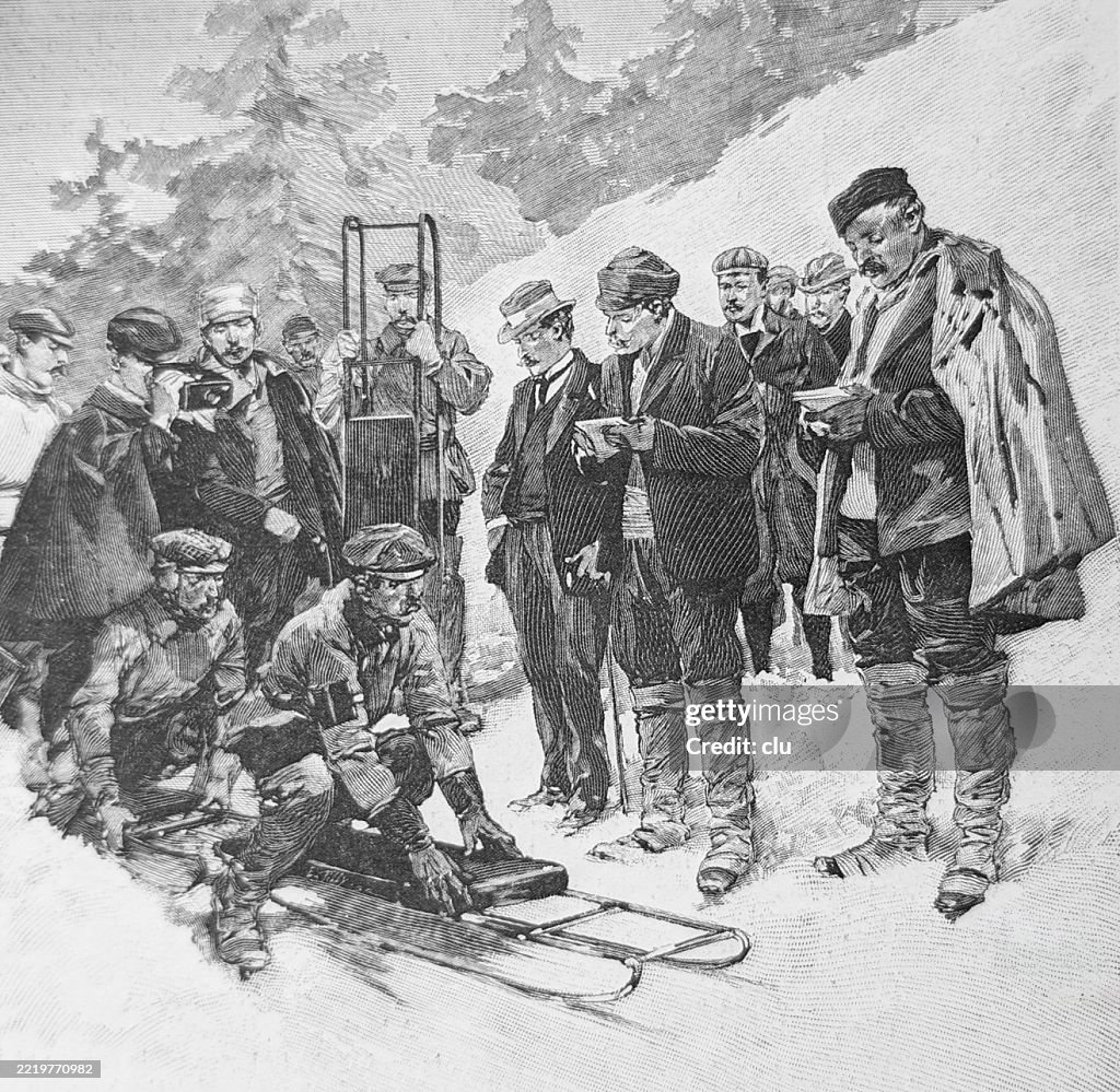 Tobogganing adventure in Davos
