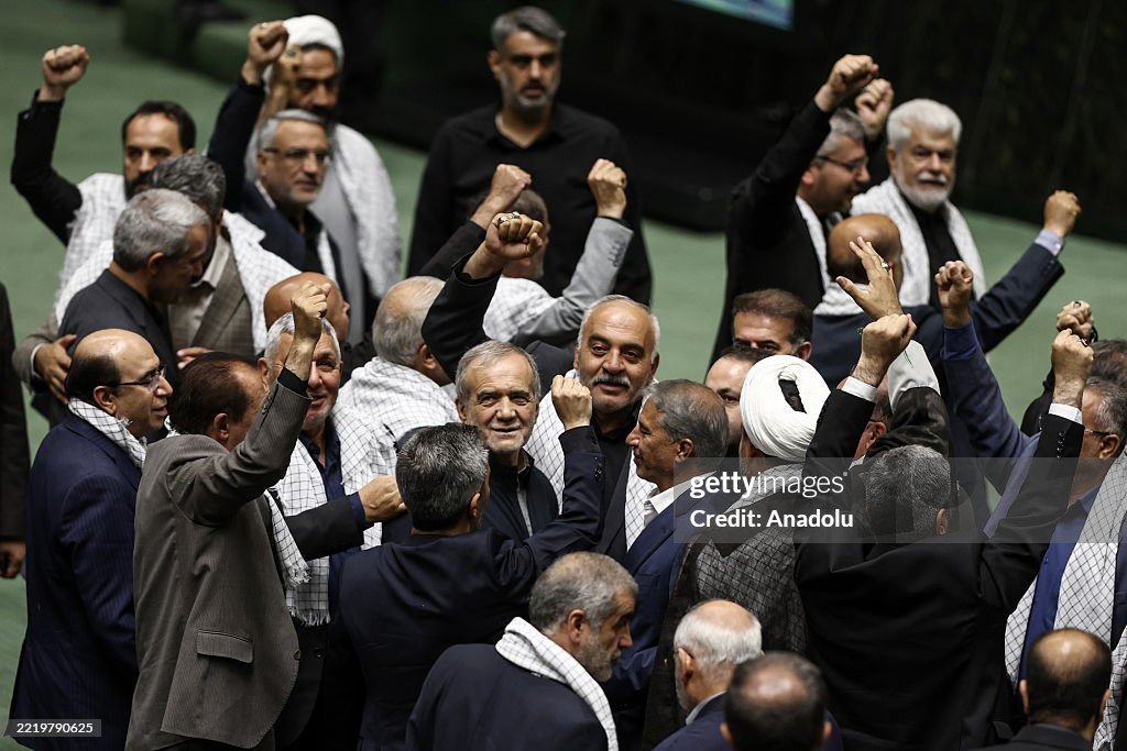 Iranian President Masoud Pezeshkian