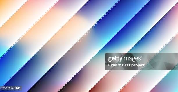 abstract diagonal gradient background. colorful blurred stripes wallpaper. futuristic light rays abstract. modern smooth color transition - mint green gradient stock illustrations