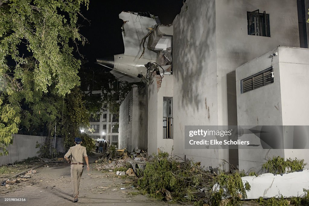 Air India Boeing 787 Crashes After Take-Off From Ahmedabad