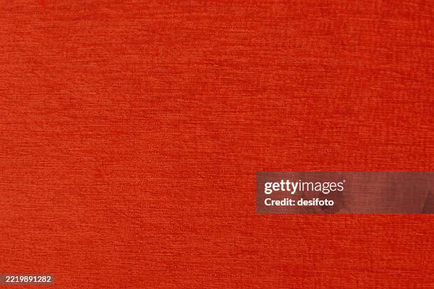 plain blank empty textured effect grunge rough woven textile fabric cotton or linen weaving backdrop like bright vibrant deep red christmas horizontal vector background - tablecloth stock illustrations